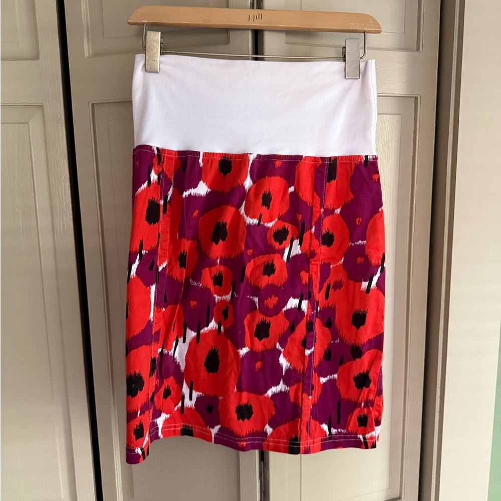 Nancy Raine patterned skirt size S